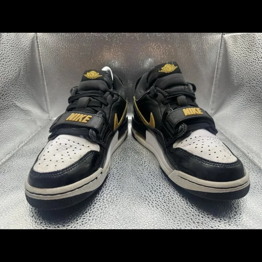RARE 🚀 Size 5.5 -‎ Nike Air Jordan Legacy 312 Low Gold Black Sneaker CD9054-07